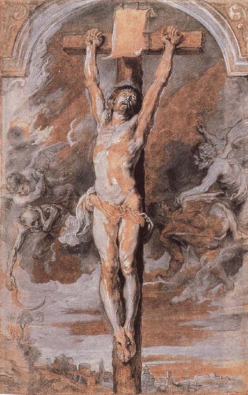 Peter Paul Rubens Jesus  on the cross China oil painting art